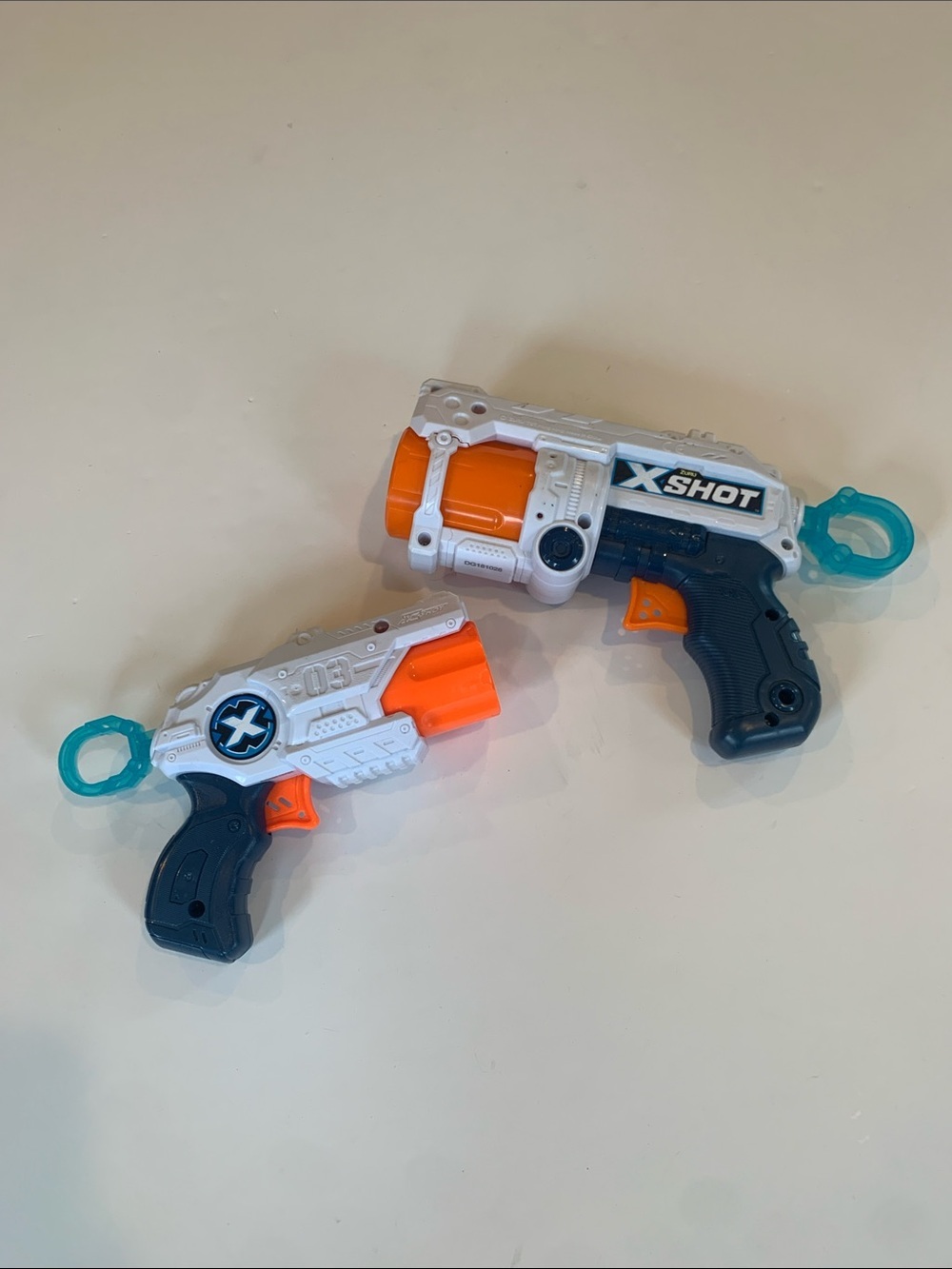 Set of Two Zuru X-Shot Foam Dart Gun Blasters